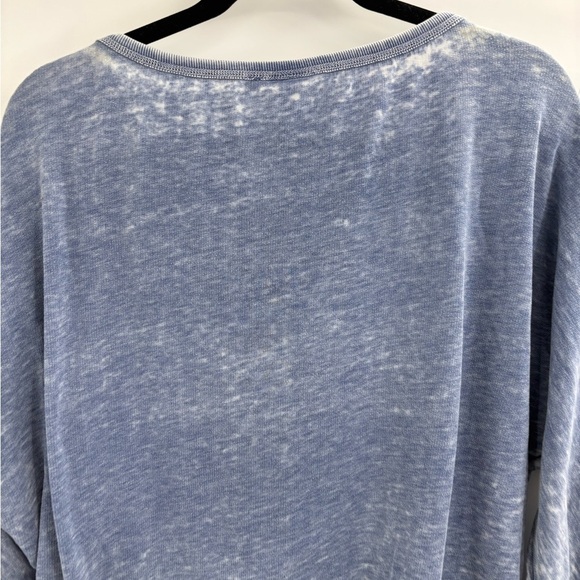 Michael stars worn in faded peeled 100% cotton lounge sweatshirt size small - Picture 11 of 16